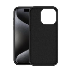 Liquid Silicone Case for iPhone 15 Pro Max | Shockproof, Drop and Camera Protection, Soft Microfiber Lining Inside| Back Case Cover for iPhone 15 Pro Max - Taupe